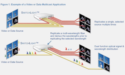 Optical Multicast Diagram