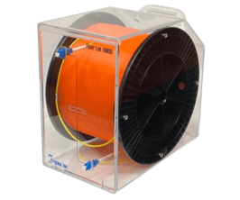 Portable Fiber Network Simulation & Latency Solutions, Fiber Lab 1600 Large Spool Size