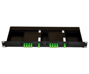 1RU rack chassis holds up to 2 modules for customized TAP configurations.  