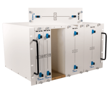 Fiber Lab Flex modular optical fiber spool solution for simulating network spans and microsecond latency