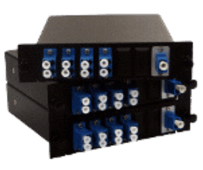 Custom small channel count wavelength tap filter to a complete GPON aggregation multiplexer