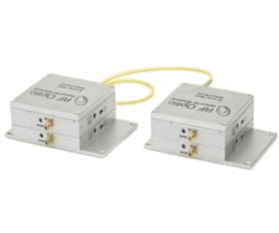 Dispersion Compensated Fiber Delays for RF over Fiber (RFoF)