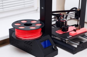 3D Printing Machine with 3D Material