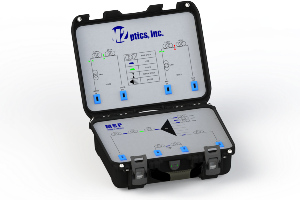 Portable OTDR training network simulator for telecom and fiber optic training classes