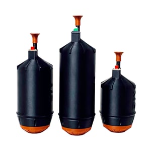 OptiTether Drone Fiber Canisters - Black - M2 Optics