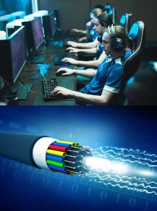 The Benefits of Optical Fiber for eGaming