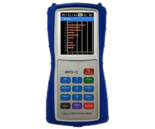 MPO Power Meter for testing 12 fiber and 24 fiber MPO cables