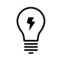 Fiber Optic Energy and Utilities Icon