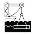 Fiber Optic Subsea and Submarine Networks Icon